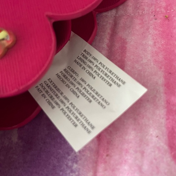 Betsey Johnson Tote Bag Large Purse Black White Stripes/ Polka dots new w/o tags - Picture 11 of 11